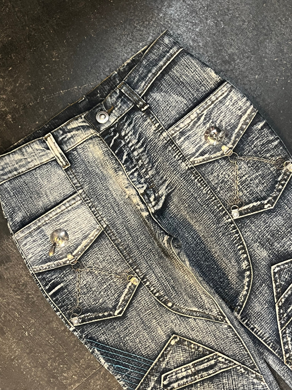 Funky women’s bootcut jeans