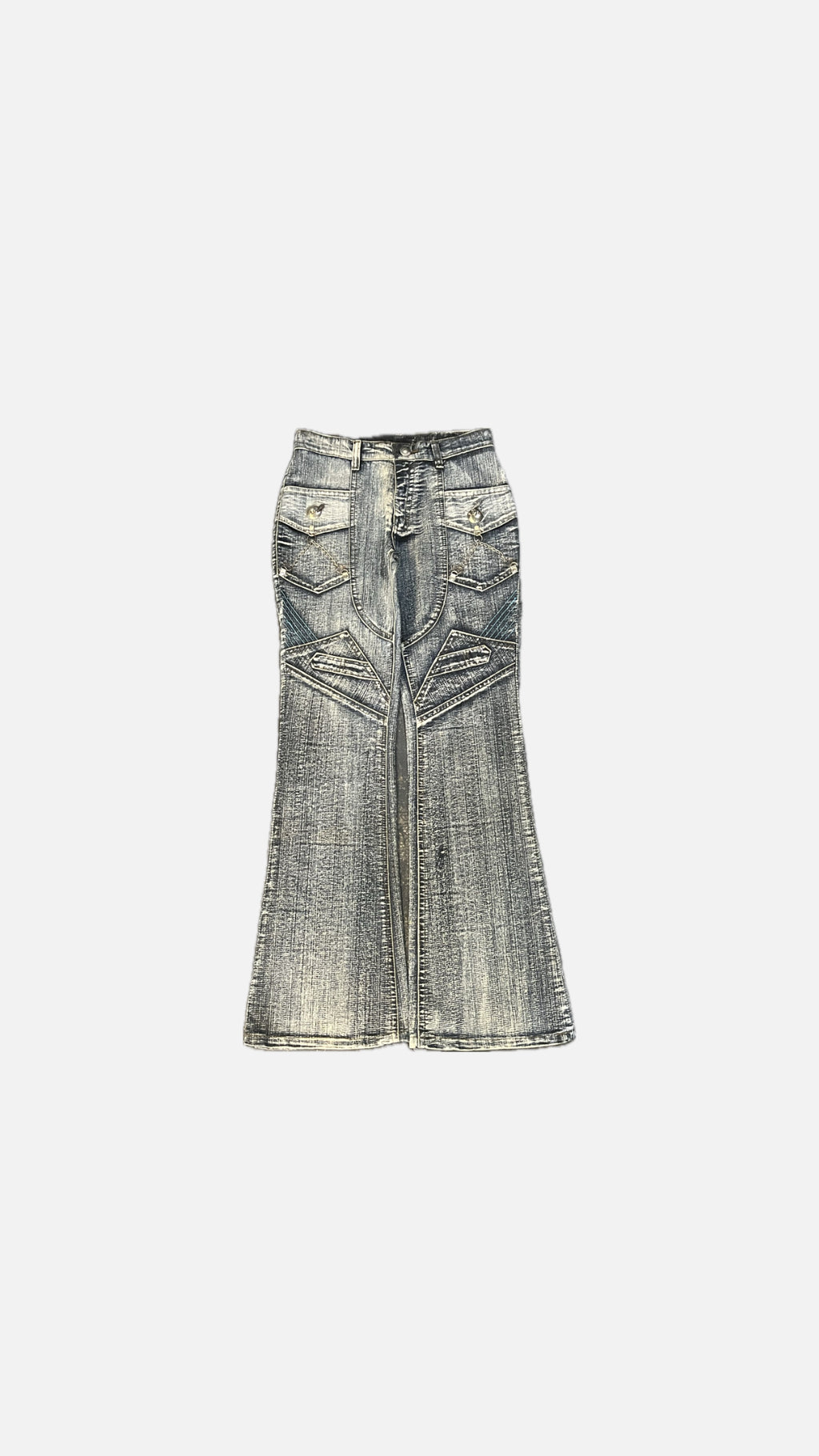 Funky women’s bootcut jeans