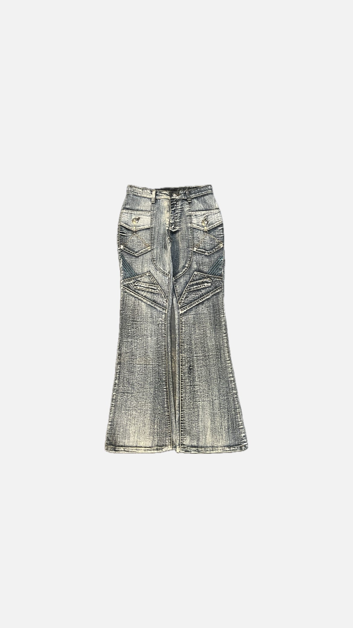 Funky women’s bootcut jeans